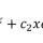 equazioni differenziali lineari del secondo ordine a coefficienti costanti  : Lezione 3